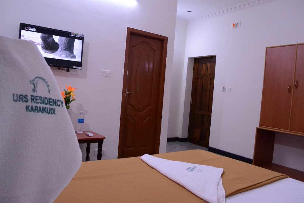 Double Rooms - URS Residency Karaikudi